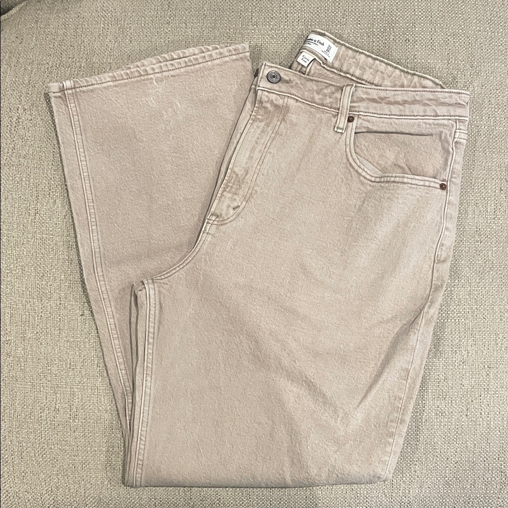 Abercrombie & Fitch 90s Relaxed High Rise Jeans